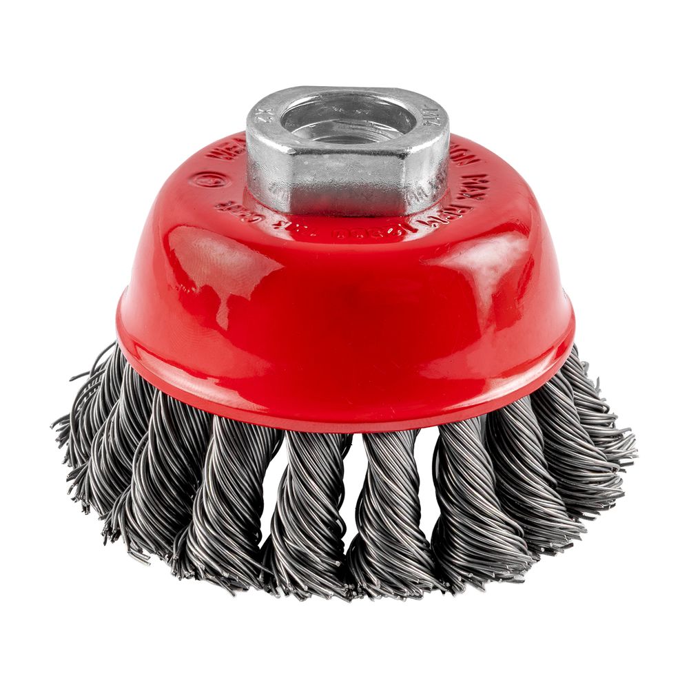 Wire Cup Brush Twisted 80mmxm14 Bulk